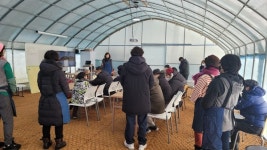 인천도시농업전문가회, 장애인 대상 짚풀공예 행사 열어