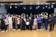 발달장애인 두드리락 난타공연단이 수여한 사회공헌 표창장