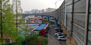 따듯하게 부푼 평화의 산, 월미공원에서