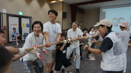 인천행복시민모임, 고려인 장애인 가족들과 한여름 운동회