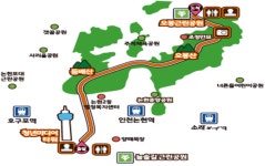 숲속의 자연 황톳길, 듬배산을 맨발로 걸으며 가을 깊은 곳으로