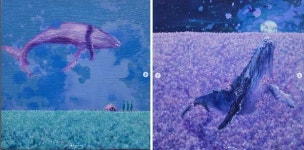 혹등고래로 표현하는 희망...제14회 최유경 개인전