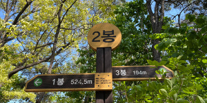 파도가 불어오는 오월의 봉우리, 오봉산에서