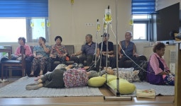 덕적 소야도 주민들 이·미용 등 생활서비스 봉사에 활짝 웃음