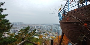 붉고 푸른 향수로 물들어버린, 청량산에서