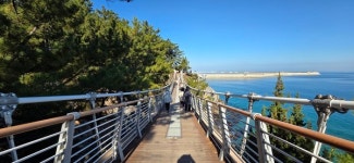 축복받은 날씨, 동해 해파랑 행복한 섬길을 걷다