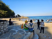 축복받은 날씨, 동해 해파랑 행복한 섬길을 걷다