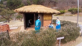 폐왕의 초가, 화개정원에 있는 연산군 유배지