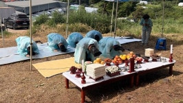 운연동 음실 마을 당제 열려