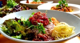 [제주 이집 맛조수다게] 제목이 알프스 인 소길...친환경 식재료로 슈퍼푸드 식단의 산소 식당