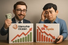 4월 외국인의 선택은 한화오션, 개인은 SK하이닉스…수익률 승자는 외국인