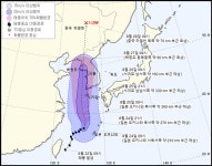 [오늘의 날씨]전국 낮 최고 34도 폭염 속 제주부터 비....태풍 바비 북상으로 26일 전국에 비