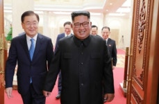 김정은, 트럼프 대통령에 