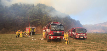 경북 산불, 94% 진화율 달성…전체 화선 928km 중 871km 이미 진화