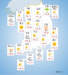 [오늘의 날씨] 강원산지 안개...남해동부상·동해상 풍랑주의보