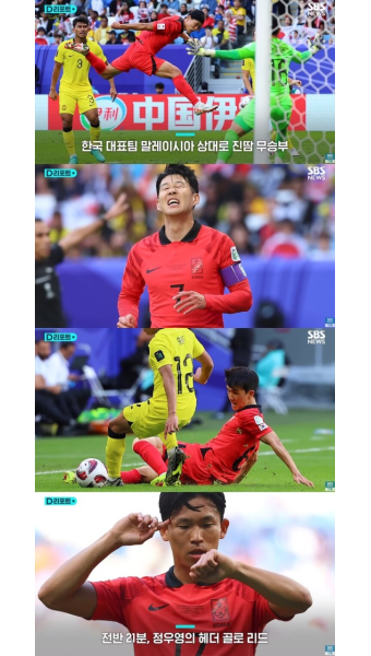 클린스만 호, 아시안컵 조별리그 최종전서 랭킹 130위 말레이시아에 무승
