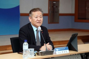 이상민 행안부 장관, 어린이 통학로 안전확보·해빙기 안전사고 예방 위한 현장점검 실시