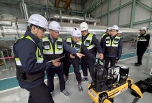 서부발전, 한국형 가스터빈 설치된 김포발전본부에 배치...24시간 연속 감시 수행