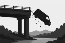 남양주 차산1교 아래 승합차 추락… 50대 운전자 숨져