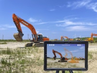 HD현대인프라코어, AR로 건설기계장비 점검한다