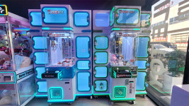 게임기 전문업체 스마일토이, 인형뽑기와 보관함을 결합한 신개념 관물대 인형뽑기 기계 콕박스 선봬