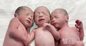 고려대학교 안암병원에서 새해 첫날 세쌍둥이 출산