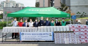 인천성모병원, 관내 독거 어르신 삼계탕 나눔 후원