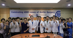 강남세브란스병원 대동맥혈관센터 대동맥수술 4,000례 돌파