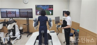 한림대한강성심병원, 화상 재활로봇 모닝워크 도입