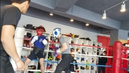 원펀치TV 스파링 시즌2에서 용인JG복싱 홍갑규 선수 준결승에서 석패