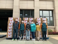 중국 푸저우시, 광양시에 마스크 2만 장 지원