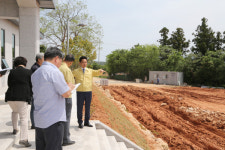 전동평 영암군수, 농촌체험 서울농장 조성 현장 방문