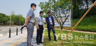 권찬호 팔달구청장, 주요 도로 공사현장 4곳 현장방문