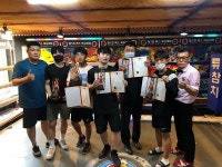 지난 13일 제1회 복싱마스터배 복싱대회에서 화서복싱 선수단 전원우승