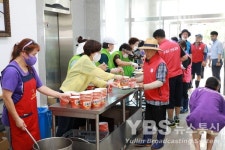 김보라 안성시장 집중호우 피해 조속복구 죽산면사무소 수해복구 통합지원본부 매일 출근한다