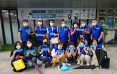 독산3동 주민자치회, 코로나19 확산 차단 마스크 착용 집중 캠페인 실시