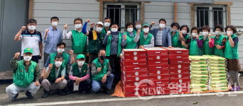영주시 상망동 새마을단체, 추석맞이 나눔의 손길