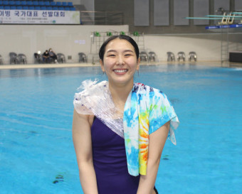 '세계선수권 다이빙 최초 메달' 김수지, 3m 스프링 1위로 대표팀 선발...