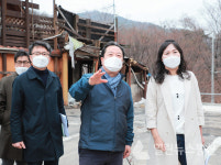 조광한 남양주시장, 주요 정책 2개소 현장점검..청학계곡 자릿세 살아져