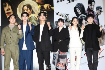[포토] 박태산-조선기-이세호-이민지-안지혜-조바른, '불어라 검풍아 많이 사랑해주세요'