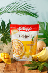 농심켈로그, 열대 과일 조합인 시즌 한정판 망고 바나나 그래놀라 출시