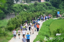 평창군, 효석문학(1구간) 100리길 걷기 개최