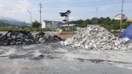 [단독] 전주시 수소충전소 건립공사 현장 위험