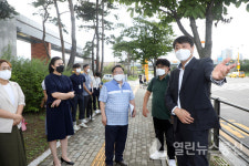 수원시의회, 호매실 학교 교육환경 개선 현장점검