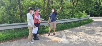 김포시 조성춘 경제문화국장 DMZ 평화의 길 조성 현장행정 실시!
