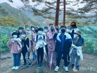 월송초,가을현장체험학습으로 금강송 숲길걷기 체험