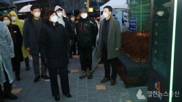 안성시, 미세먼지 청정 특화거리 조성사업 준공