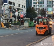 마두역 인근 건물 싱크홀 발생...주민 미리 대피해 안도