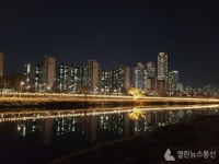 양천구, 안양천 수변 산책로 야간 경관 조명 설치