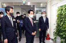 송산3동 공공복합청사 직원식당 | 의정부시 , 송산3동 공공복합청사 개청식 개최